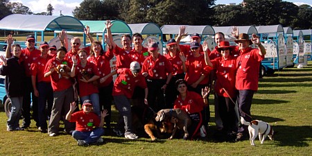 Aussie Pooch Mobile NSW Million Paws Walk dog wash team Aussie Pooch Mobile NSW Million Paws Walk dog wash team